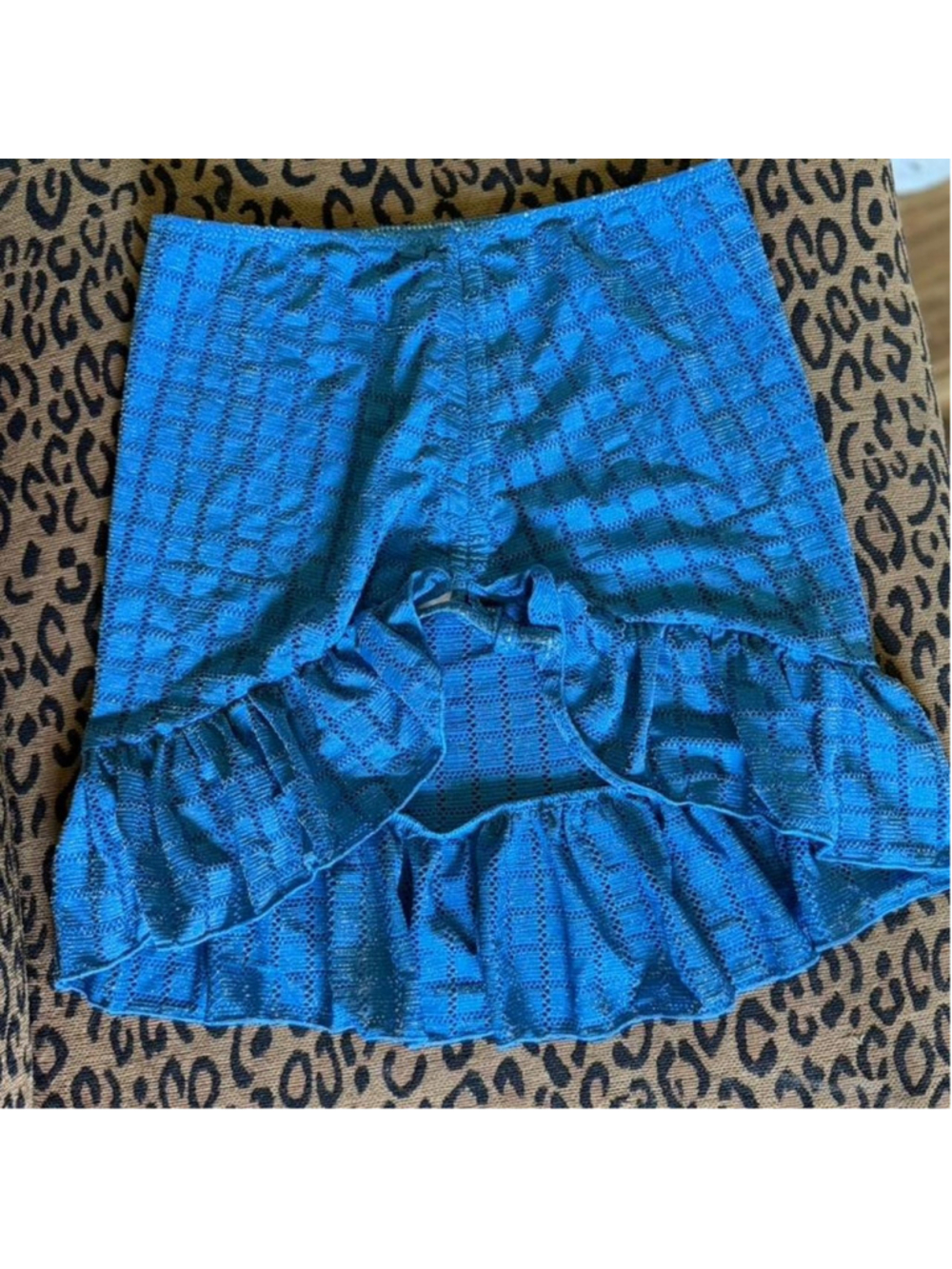 NWT Berlook Blue 3 Piece Bikini Set - Picture 5 of 7